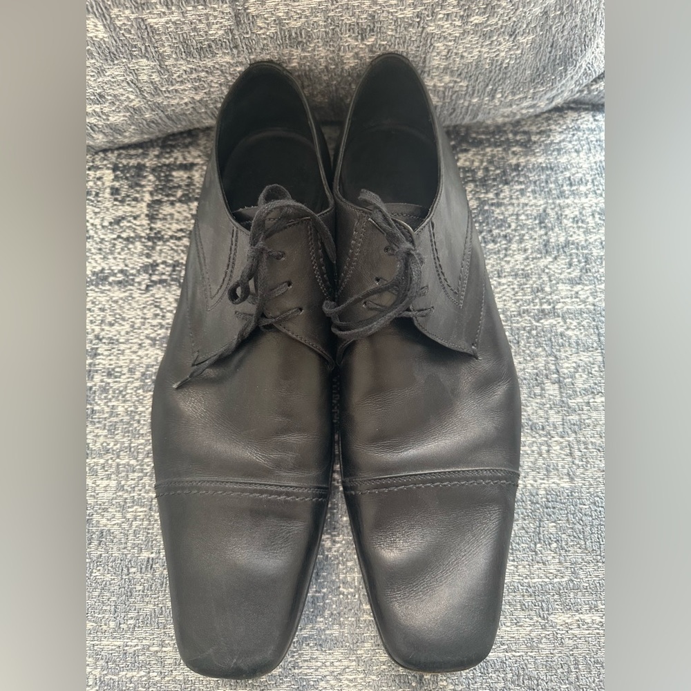 REDUCED! GUCCI Men’s Oxford Black Shies Size 12.5 M